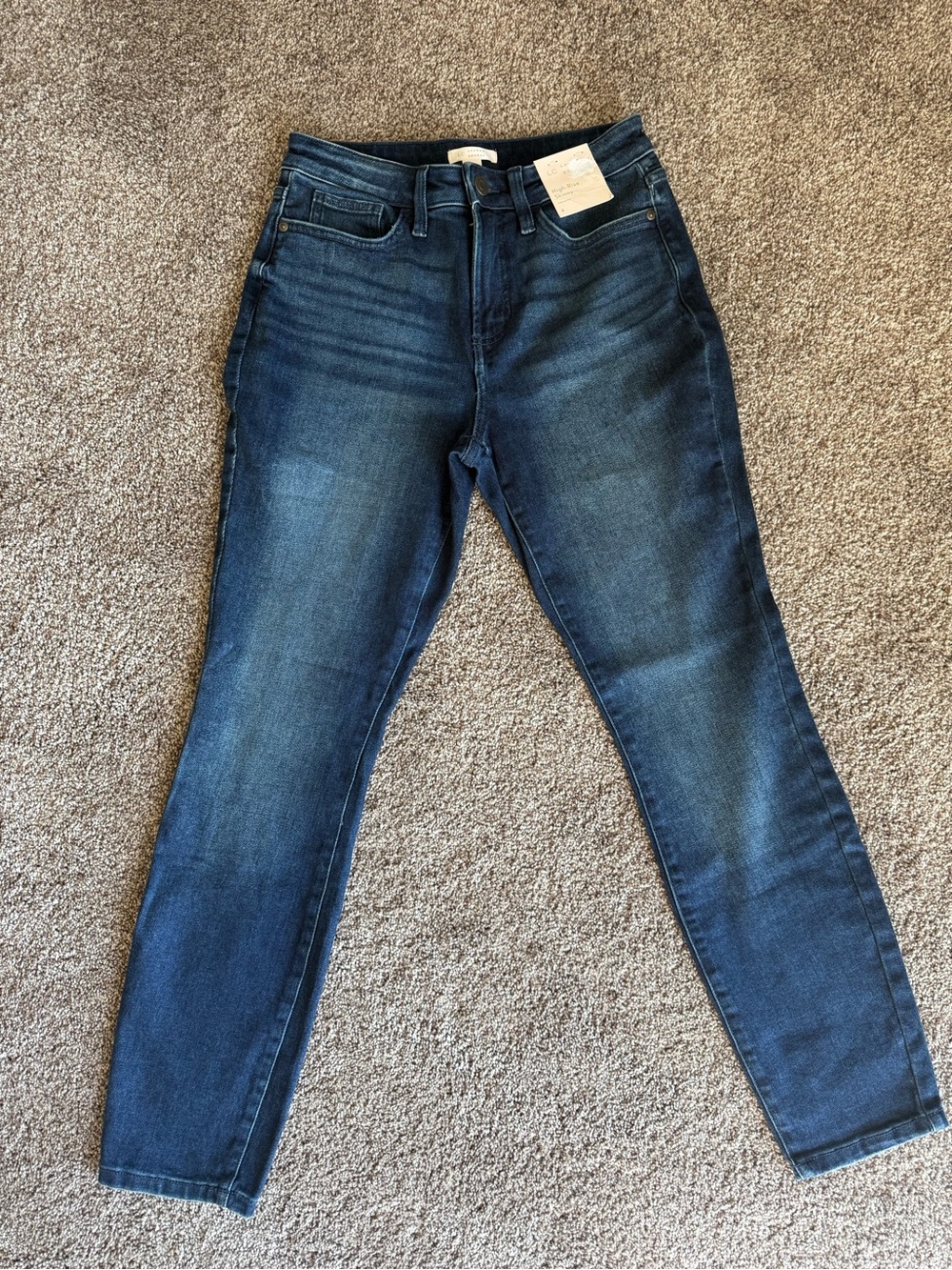 LC Lauren Conrad Indigo High Rise Skinny Jeans